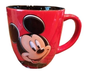 Nuevo Walt Disney World Mickey Mouse Taza Roja con Fantasía Hechicero Sombrero - Imagen 1 de 4