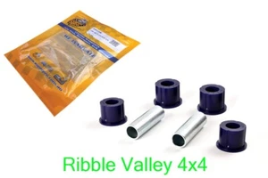 DEFENDER REAR RADIUS ARM TO AXLE BUSH KIT SUPERPRO SPF0129K NTC1772 DISCOVERY 1 - Picture 1 of 3