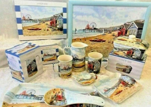 Macneil Sandy Bay Fine China piatto burro cucchiaio riposo sottobicchieri brocca vassoio tazze  - Foto 1 di 21