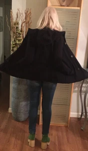 Standard James Perse Black Sweatshirt Cotton Jacket Hoodie Size 3 - Picture 1 of 9