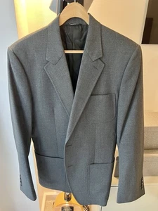 AUTHENTIC Dolce & Gabbana Men’s Grey Blazer Size 52 Excellent Condition - Picture 1 of 6