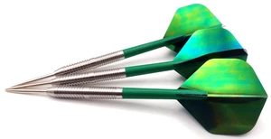 17g Lightweight 90% Tungsten Darts Set Dart Barrels, Dart Shafts Stems + Flights - Bild 1 von 15