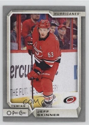 2018-19 O-Pee-Chee Silver Jeff Skinner #18 - Image 1 of 2