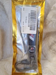 TRD Racing Development Black Leather Key Chain Fob X003YXBID9 NIP - Picture 1 of 5