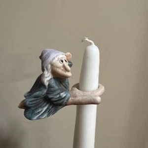 Küchenhexe '86 Kerzenhalter Hugger Climber Halloween Dochte und Stäbchen - Bild 1 von 8