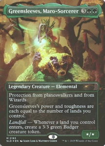 MTG Greensleeves, Maro Sorcerer (2193) *Rainbow Foil* Secret Lair Play-Doh MT/NM - Picture 1 of 2