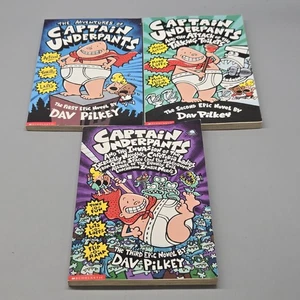The Captain Underpants Collection Captain Underpants Books #1-3  - Bild 1 von 10