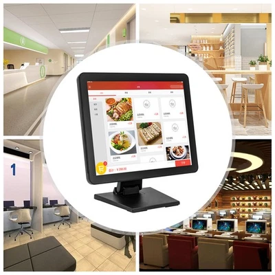 NEW 17 Inch Touch Screen POS LCD TouchScreen Monitor Retail Kiosk Restaurant Bar