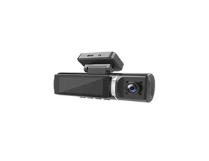 Dash Cam 3 Canali Auto DVR UHD 3 Obiettivi Interno Veicolo Telecamera Tre Vie.......285 - Foto 1 di 8