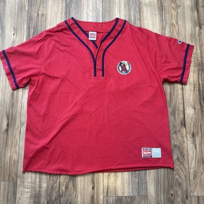 Camiseta deportiva de béisbol Rawlings MLB Anaheim Angels vintage talla XXL Foto 1 de 4