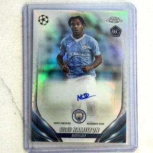 2023-24 Topps Cromo UEFA Micah Hamilton Novato Refractor Automático Rc #CA-MH - Imagen 1 de 2