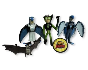 Wild Kratts Lot of 4 Figures + Power Ring PBS Kids Creature Power EUC - Picture 1 of 12