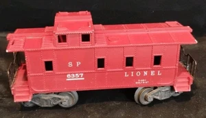 Lionel calibro O n. 6357 Caboose Marrone - Foto 1 di 5