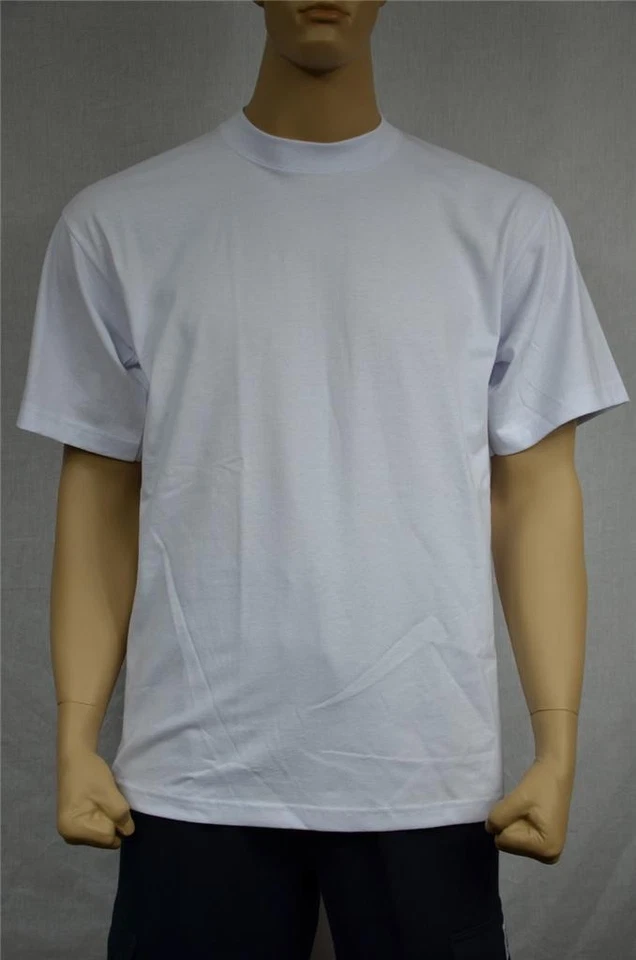 1 Shaka Wear Super Max Camisetas Peso Pesado Color Liso Camiseta en Blanco Nueva S-7XL Foto 1 de 1