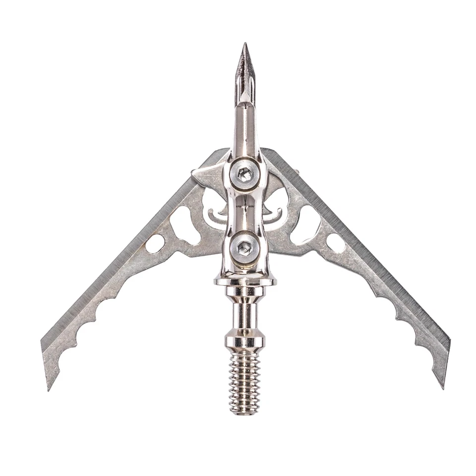 Rage R38400 Hypodermic NC Crossbow 125 Grin Broadhead - Set of 3