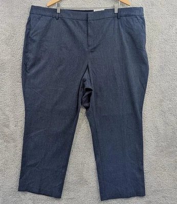 Nine West женщин 26W короткий вересковый темно-синий едва вырез ботинок середины подъема платье брюки новый с Ярлыками - Изображение 1 из 4