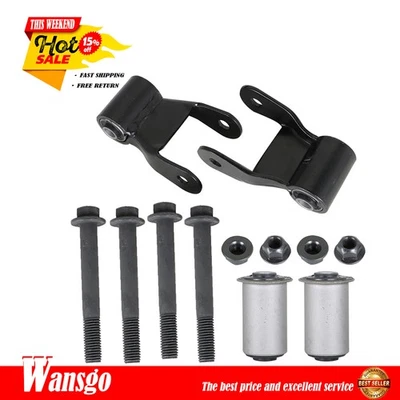 Kit de grilletes de resorte de hoja trasera para camioneta Dodge Mitsubishi Raider 2006-2009 2 piezas Foto 1 de 4