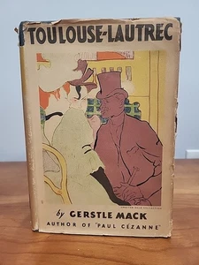 Toulouse-Lautrec 1938 First Edition By Gerstle Mack HC/DJ Illustrated French Art - Bild 1 von 11