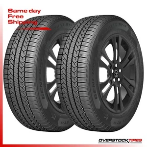 2 NEW 185/60R16 General Altimax RT45 86H Tires 185 60 R16 - Picture 1 of 6