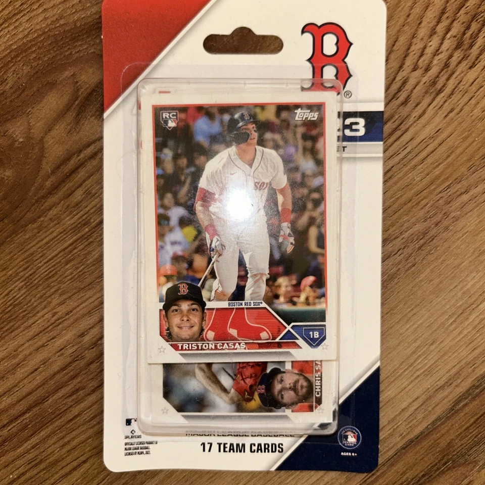 Boston Red Sox 2023 Topps Factory Sealed Team Set  Devers  Triston Casas  ROOKIE - Image 1 of 1