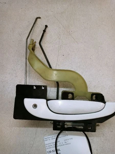 03-08 JAGUAR TIPO S CONDUCTOR DELANTERO EXT MANIJA PUERTA BLANCO OEM XR83-22401-ADW Foto 1 de 4