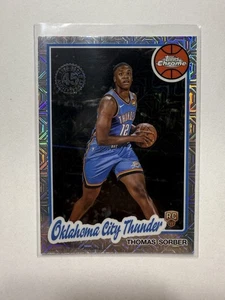 2025 Topps Basketball THOMAS SORBER Hobby Exclusive Silver Mojo RC - Picture 1 of 2