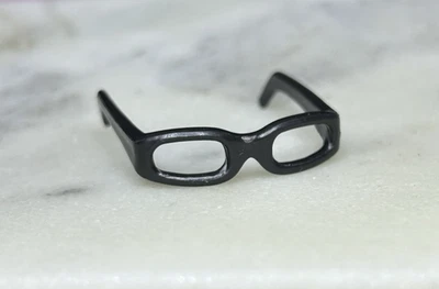*Barbie* Accessory~ for Ken: Black Rectangle Frame Glasses - Image 1 of 4