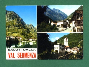 CARTOLINA VAL SERMENZA postcard-carte postale-postkarte cartoline - Picture 1 of 1