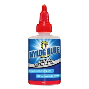Sigillante elastico lubrificante NYLOG BLUE per cartelle e raccordi gas refriger - Foto 1 di 2
