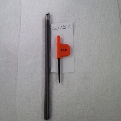 1 NEW 1/4" WIDIA CARBIDE BORING BAR. CCPI-250-6-5R. PROFILE BAR. USA MADE {W187) - Image 1 of 4