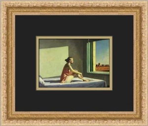 Impresión enmarcada personalizada Edward Hopper Morning Sun - Imagen 1 de 2