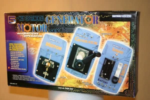 KIT ELETTRONICO GENERATORE MOTORI ESPERIMENTI FAI DA TE APPRENDIMENTO SGM 301 NUOVO - Foto 1 di 11