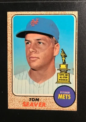 1968 Topps Milton Bradley Set-Break # 45 Tom Seaver EX-EXMINT *JAYSACE* - Image 1 of 2