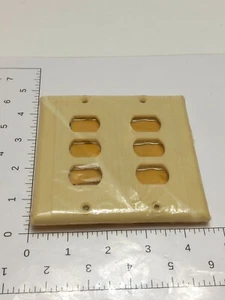 VINTAGE LEVITON DESPARD BAKELITE WALL SWITCH PLATE 1776 (NOS) - Picture 1 of 8