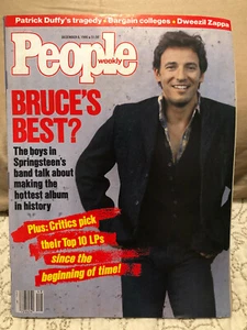 People Magazine December 6 1986 Bruce Springsteen - Picture 1 of 1