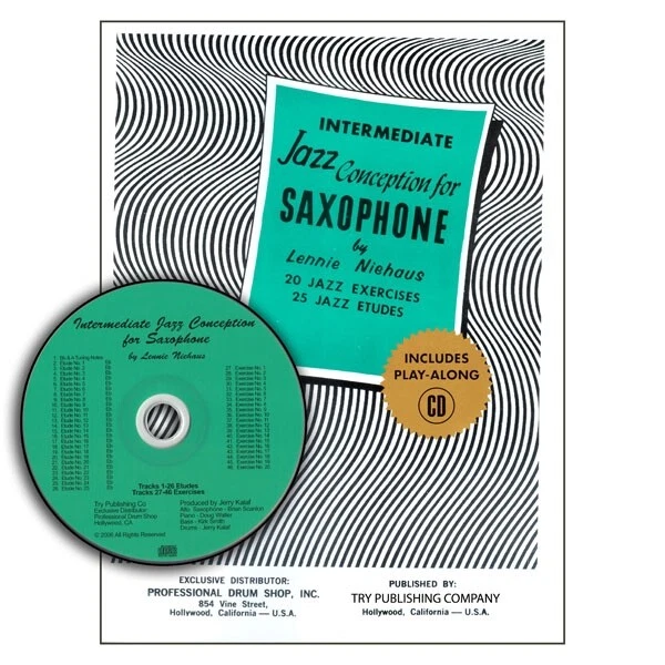 Intermediate Jazz Conception Saxophone Lennie Niehaus Try Publish - Image 1 of 1
