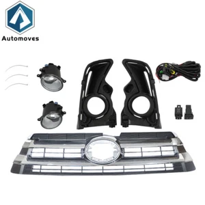 For Toyota Highlander 2018-2019 Upper Grille&Fog Lights Passenger&Driver Side - Bild 1 von 15