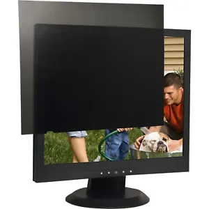 Business Source Privacy Filter Blackout f/17" LCD Monitors 5:4 Black 20665 - Picture 1 of 1