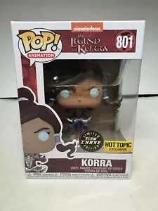 Funko Pop! Korra The Legend of Korra Hot Topic Exclusivo Glow Chase 801 - Imagen 1 de 6