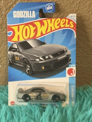 Hot Wheels Nissan Skyline GT-R BCNR33 Godzilla Gris 2024 Nuevo - Envío Gratis Foto 1 de 2