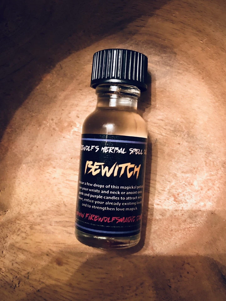 Bewitch Magick Spell Oil - Handmade, Organic, Witchcraft, Hoodoo, Wicca, Conjure - Изображение 1 из 1