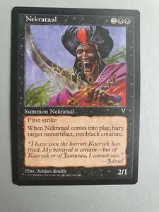 Nekrataal, MTG Visions (1997), Uncommon Black Creature LP - Picture 1 of 1