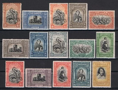 Portugal 1927, Af. 420 a 427 complet set MLH/MH CV 140,00€/$162.75 - Image 1 of 4