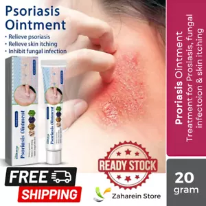 Psoriasis Dermatitis Ekzem natürliche Creme Hautbehandlung Salbe KOSTENLOSER VERSAND - Bild 1 von 14