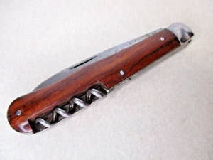 VTG OLD RARE GERMAN C. LUTTERS & CIE LOEWEN MESSER SOLINGEN FOLDING POCKET KNIFE - Picture 1 of 11