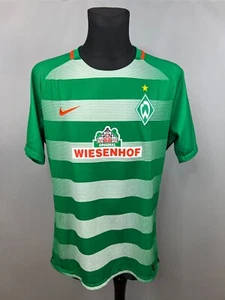 WERDER BREMEN 2016 2017 HOME SHIRT PLAYER ISSUE FOOTBALL SOCCER JERSEY SIZE XL - Picture 1 of 9
