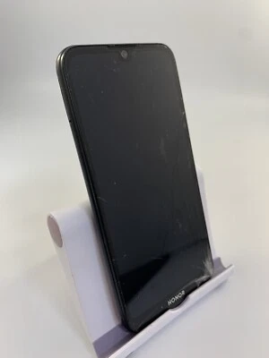 Huawei Honor 8s Black 16GB Unlocked Android Touchscreen Smartphone Cracked   - Image 1 of 4