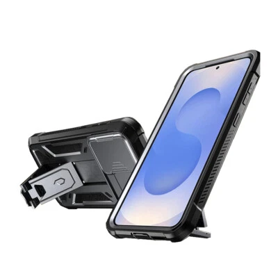 Capa tela embutida com suporte deslizante câmera arma metal para Galaxy S25 - Imagem 1 de 4