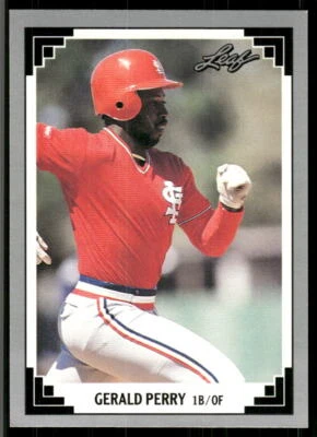 1991 Leaf #272 Gerald Perry - Image 1 of 2