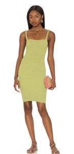 MINIVESTIDO BOUND by BOND-EYE VERDE ECO DRAW (O/S) NUEVO CON ETIQUETAS - Imagen 1 de 2